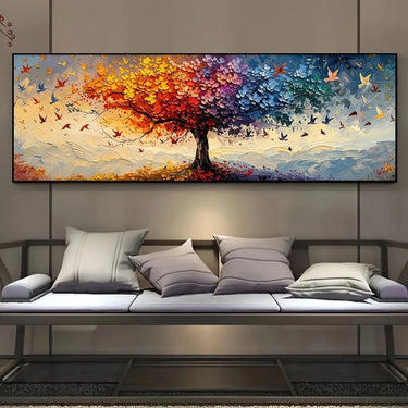 Oversized Tree of Life Canvas Art Print - InspiredGrabs.com